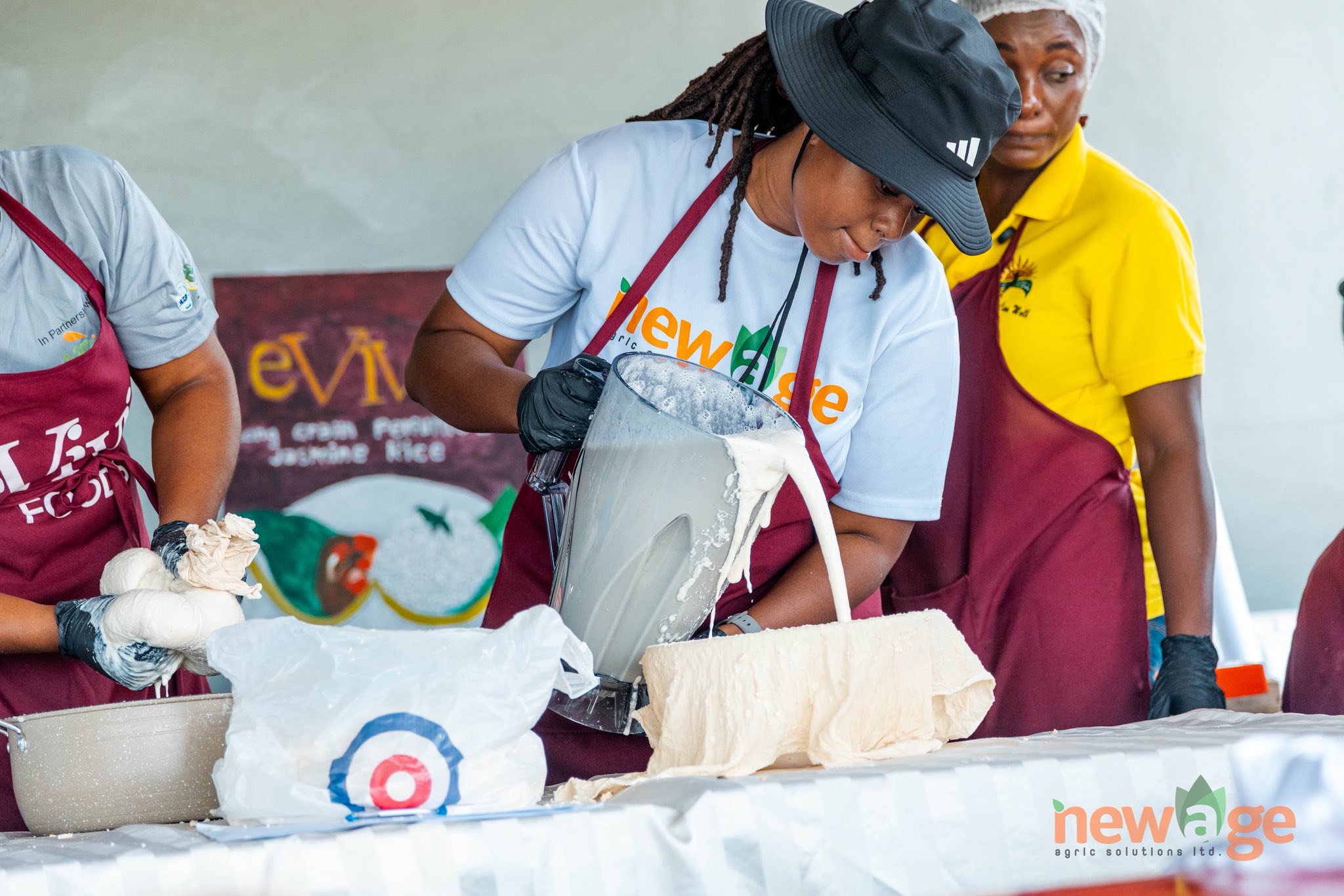 19 Young Women Trained in Soy and Rice Processing Under HAPPY Program