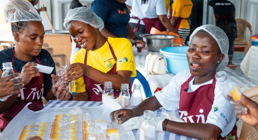 19 Young Women Trained in Soy and Rice Processing Under HAPPY Program