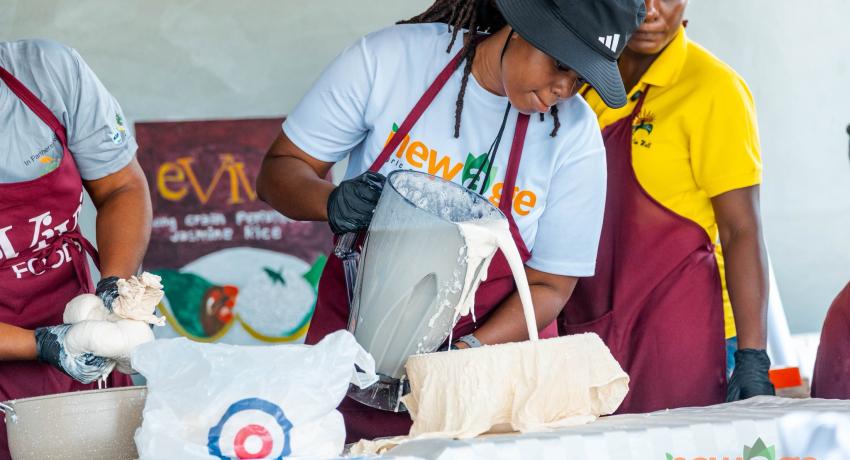 19 Young Women Trained in Soy and Rice Processing Under HAPPY Program