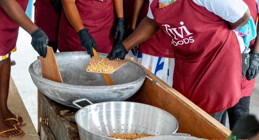19 Young Women Trained in Soy and Rice Processing Under HAPPY Program