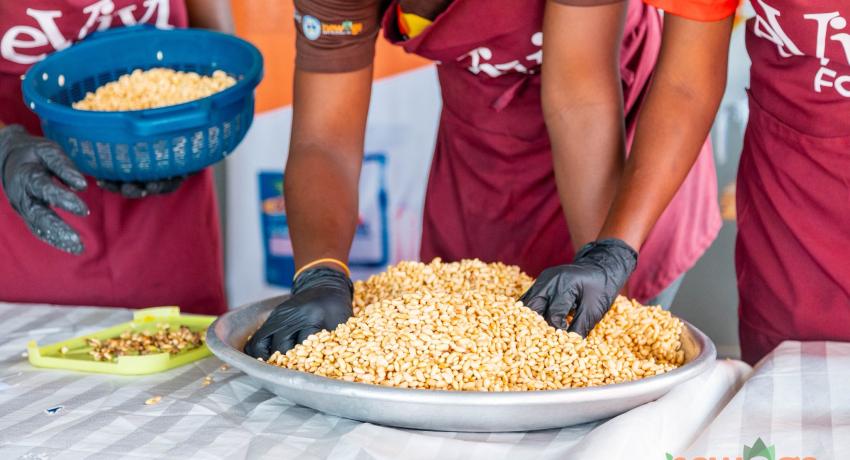 19 Young Women Trained in Soy and Rice Processing Under HAPPY Program