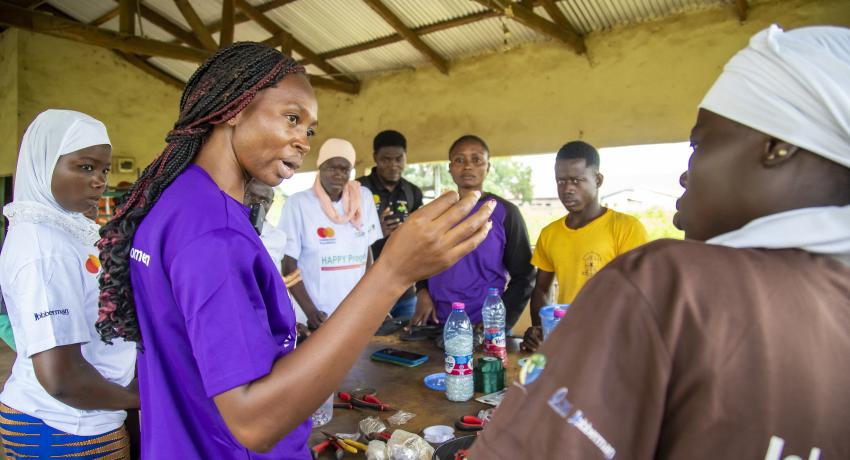 Jobberman Empowers Young Women in Northern Ghana with Off-Farm Skills through HAPPY Program