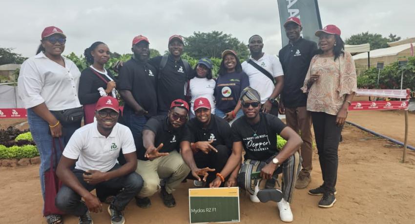 Fresh Logistics' Kelvin Essuman and Francis Tettey Participate in Rijk Zwaan West African Field Days in Benin