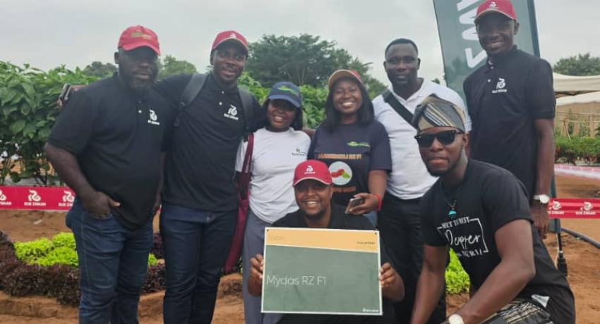 Fresh Logistics' Kelvin Essuman and Francis Tettey Participate in Rijk Zwaan West African Field Days in Benin