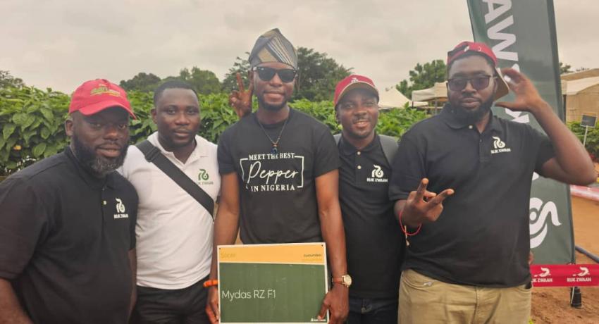 Fresh Logistics' Kelvin Essuman and Francis Tettey Participate in Rijk Zwaan West African Field Days in Benin