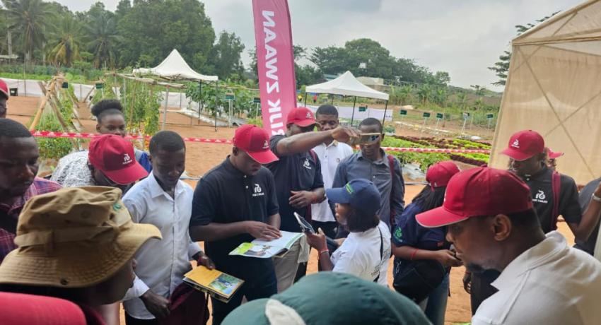 Fresh Logistics' Kelvin Essuman and Francis Tettey Participate in Rijk Zwaan West African Field Days in Benin