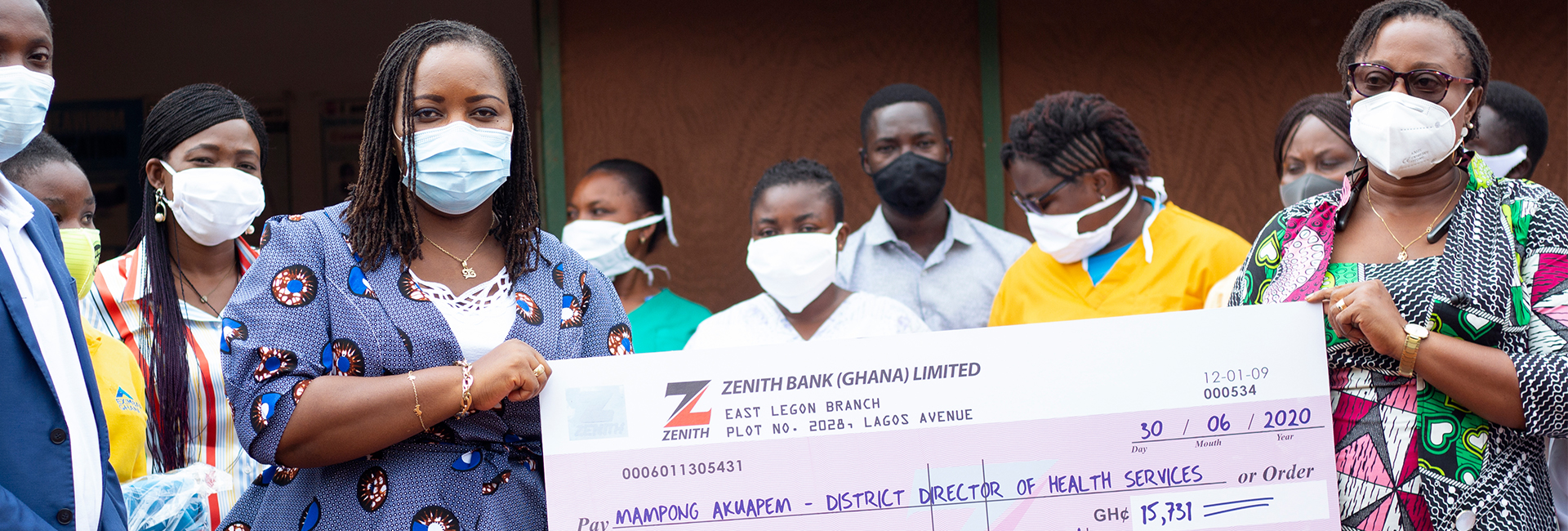 AIC donates GHS20,000 to the Berekuso CHP’s compound | Agri-Impact Group