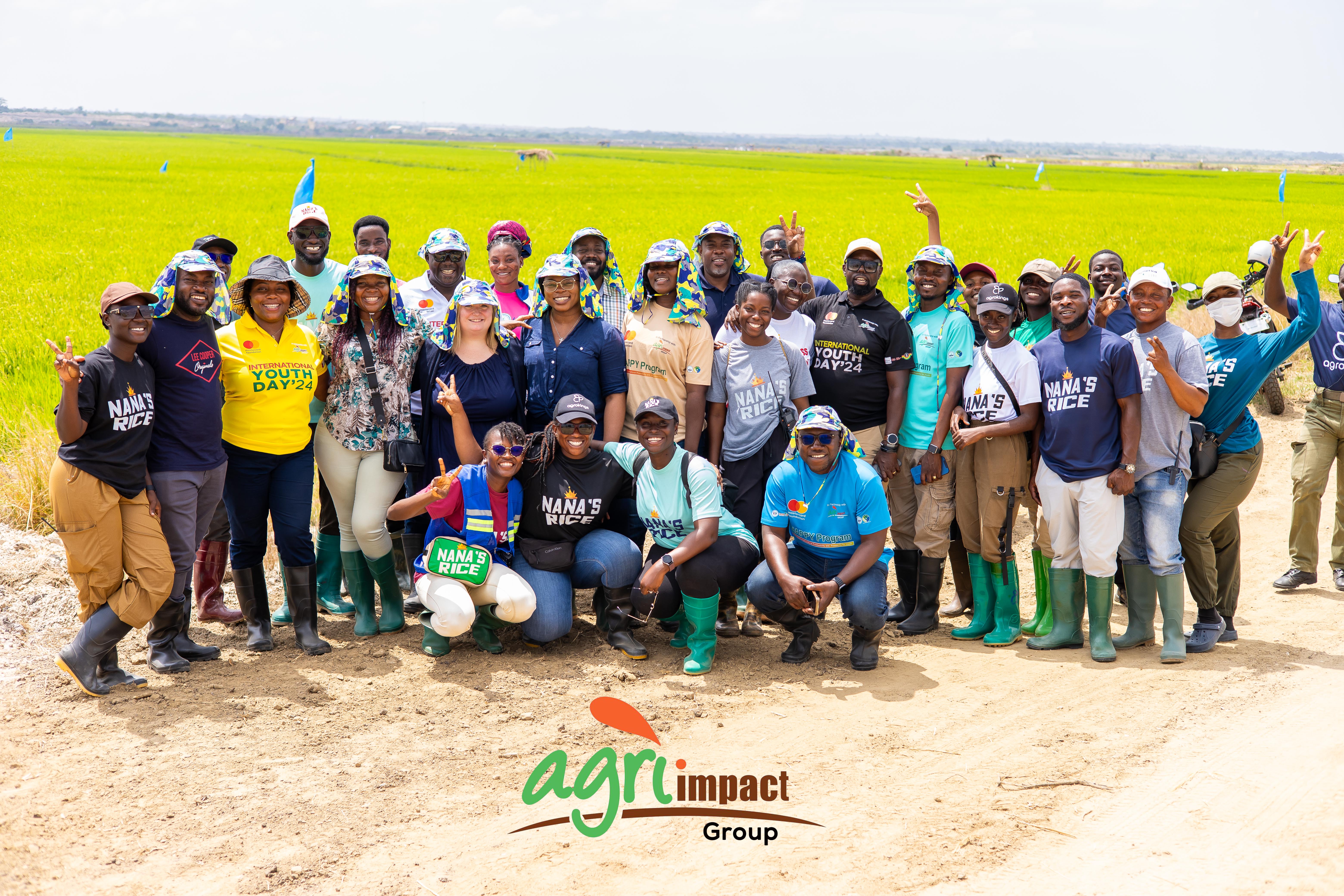 Mastercard Foundation and Agri-Impact Limited tour HAPPY Project sites