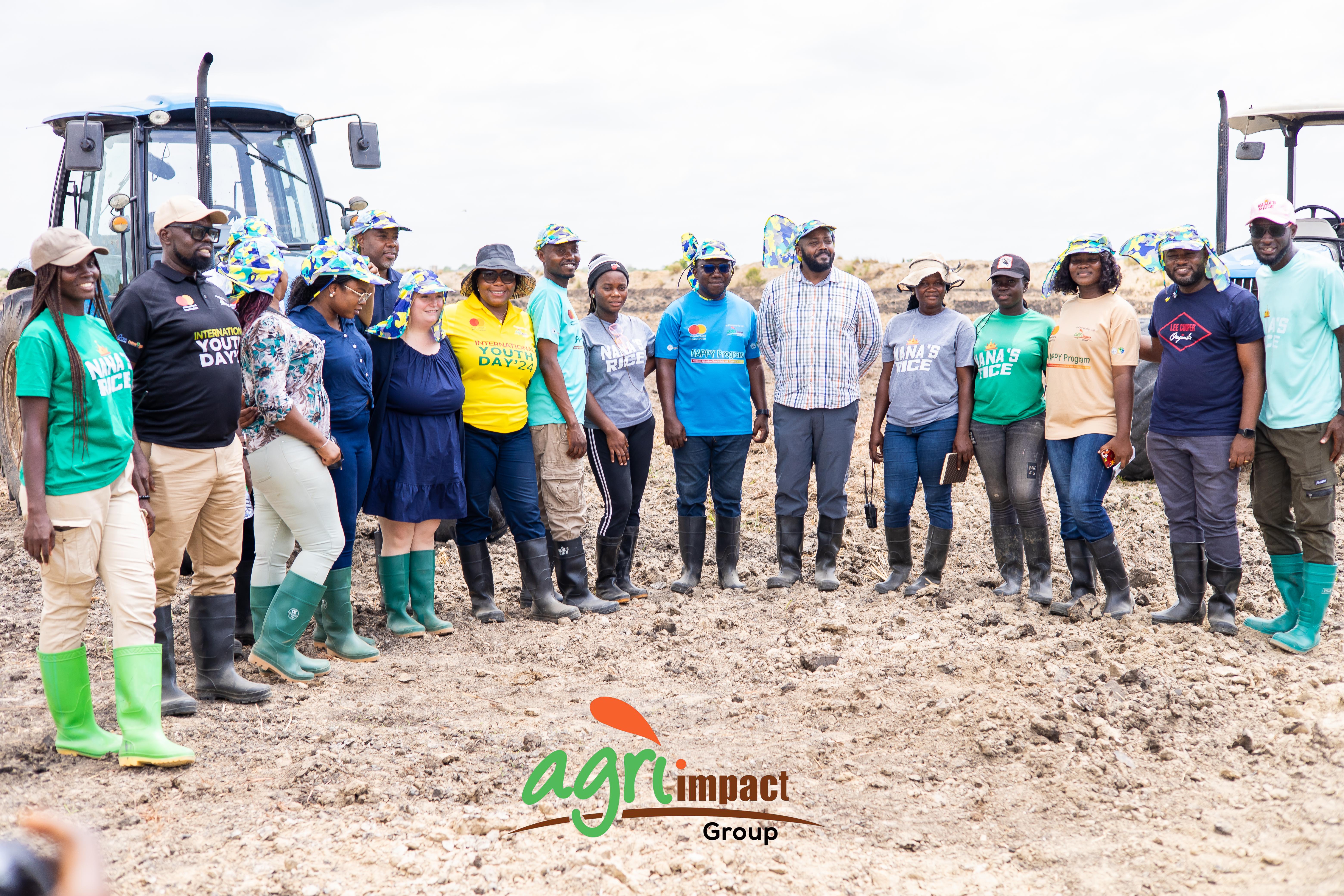 Mastercard Foundation and Agri-Impact Limited tour HAPPY Project sites