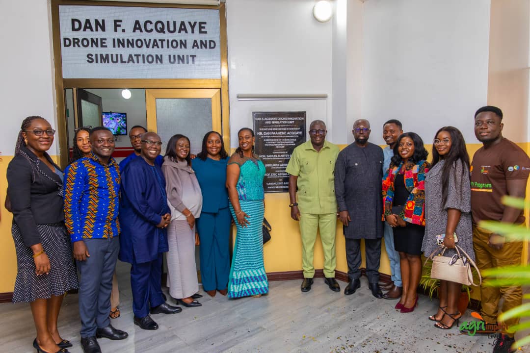 KNUST Honours Agribusiness Expert Daniel Acquaye; Names Drone Training Facility After Him