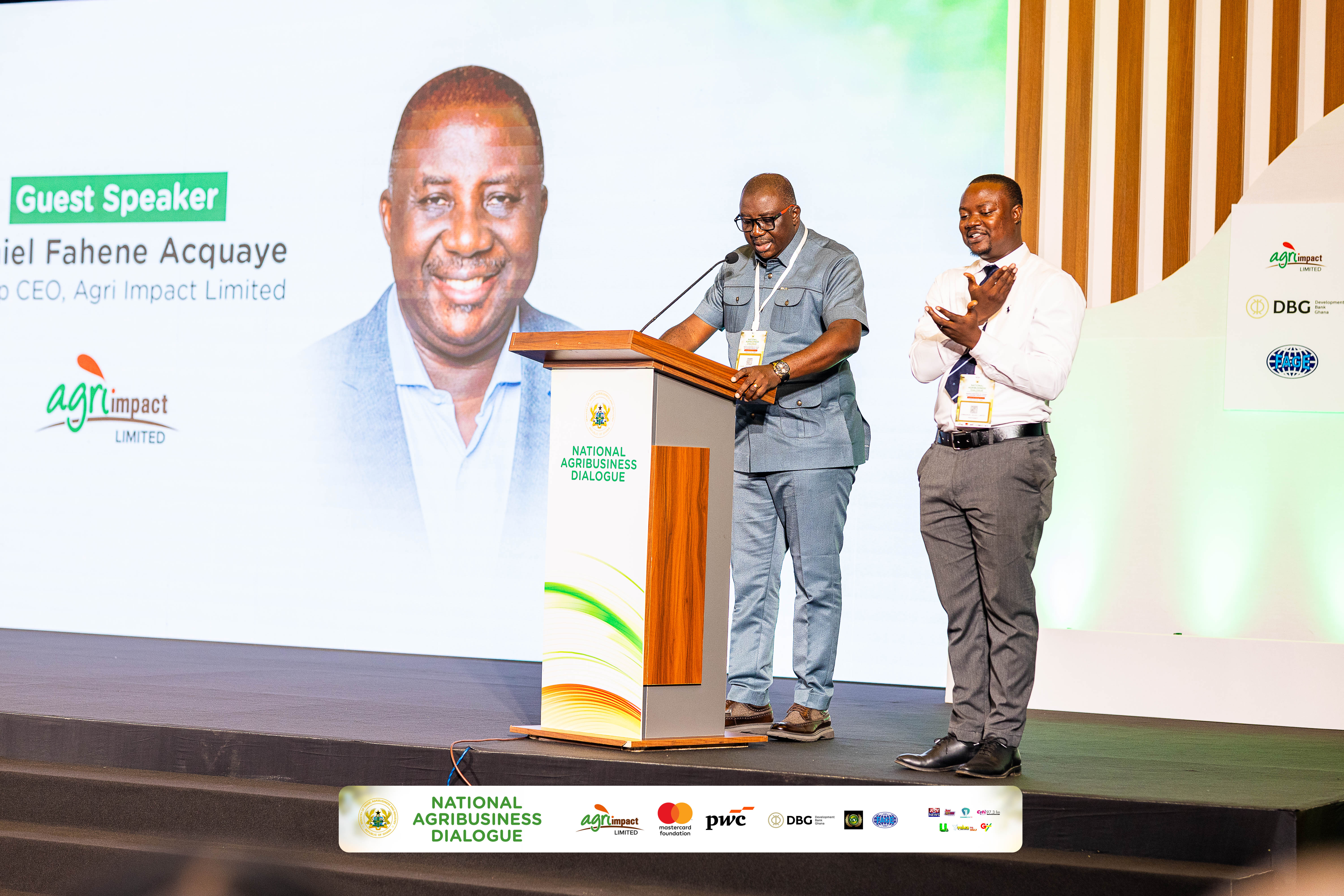 Agri-Impact CEO Daniel Acquaye's intriguing speech at National Agribusiness Dialogue
