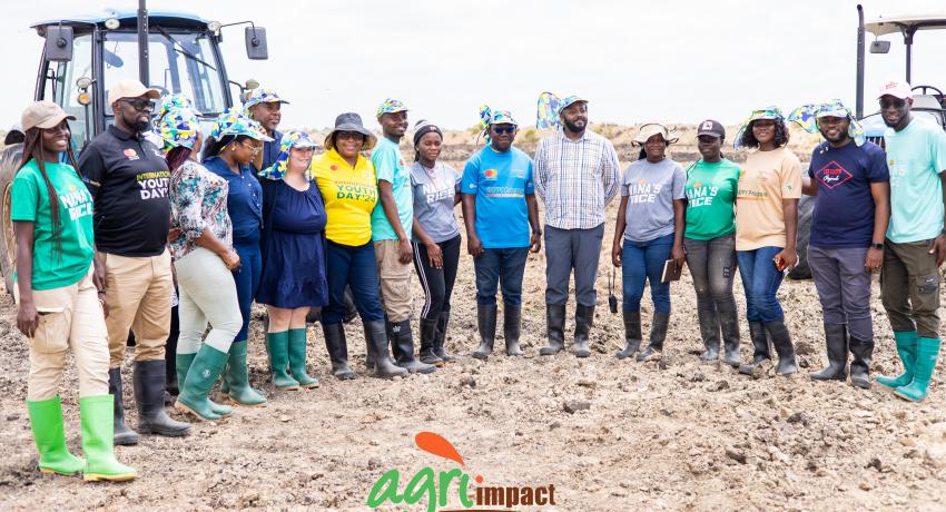 Mastercard Foundation and Agri-Impact Limited tour HAPPY Project sites