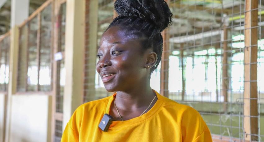 Finding Her Wings: Jennifer Mensah’s Journey from KNUST Graduate to Poultry Leader Through the HAPPY Broiler Project