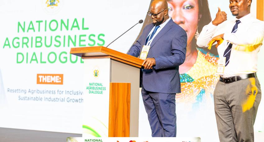 Agri-Impact CEO Daniel Acquaye's intriguing speech at National Agribusiness Dialogue