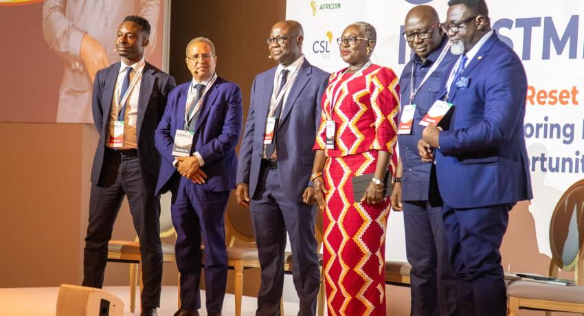 Agri-Impact CEO advocating for investment-driven agribusiness at the Ghana–UK Investment Summit 2026.
